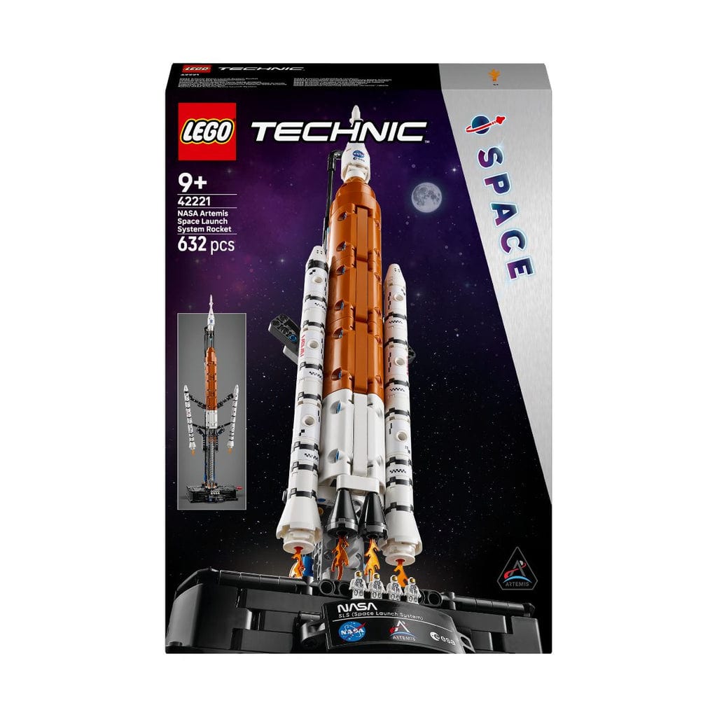 樂高與益智玩具:  樂高技術NASA Artemis火箭發射臺42221（632個零件） 