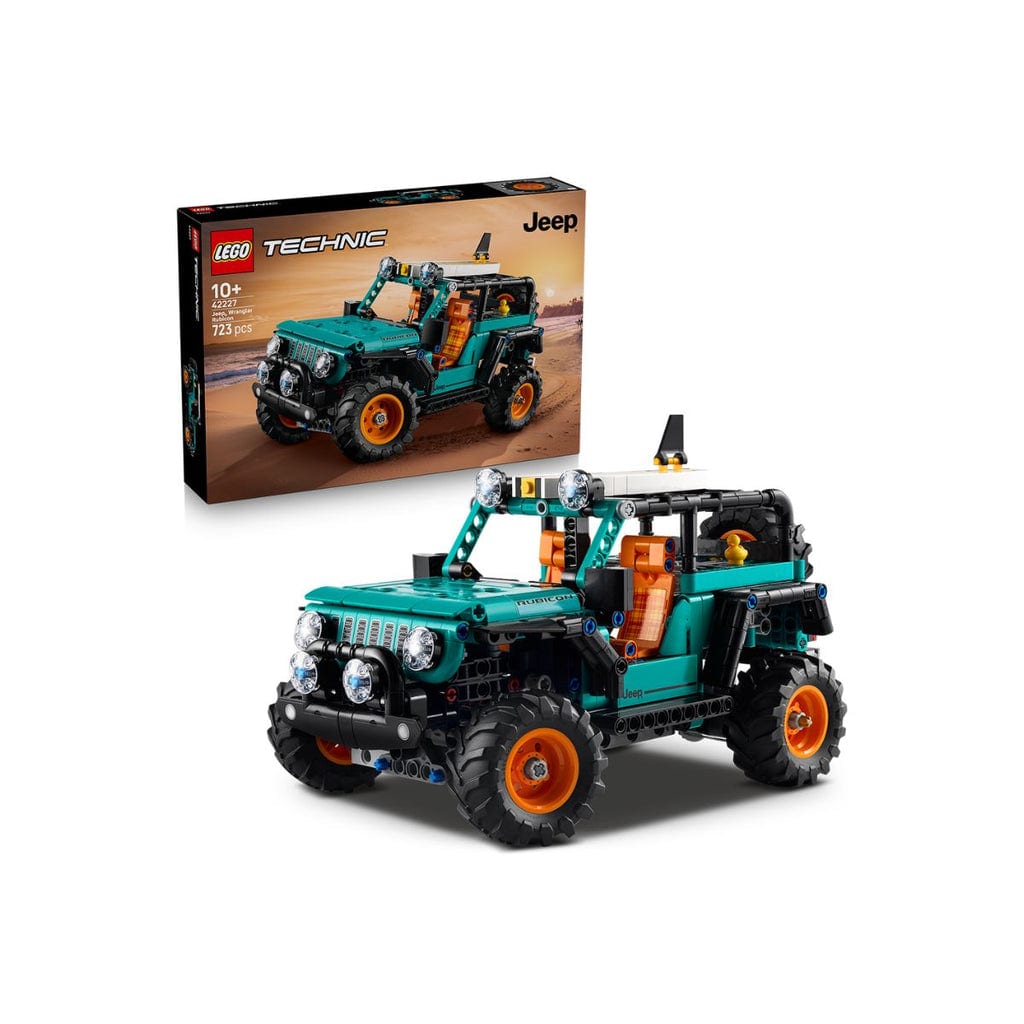 樂高與益智玩具:  吉普牧馬人Rubicon拼裝玩具 LEGO TECHNIC 42227 (723個零件) 