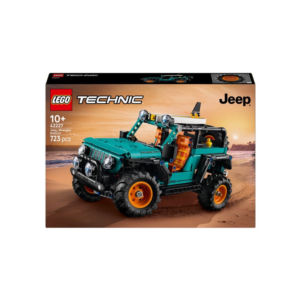 樂高與益智玩具:  吉普牧馬人Rubicon拼裝玩具 LEGO TECHNIC 42227 (723個零件) 