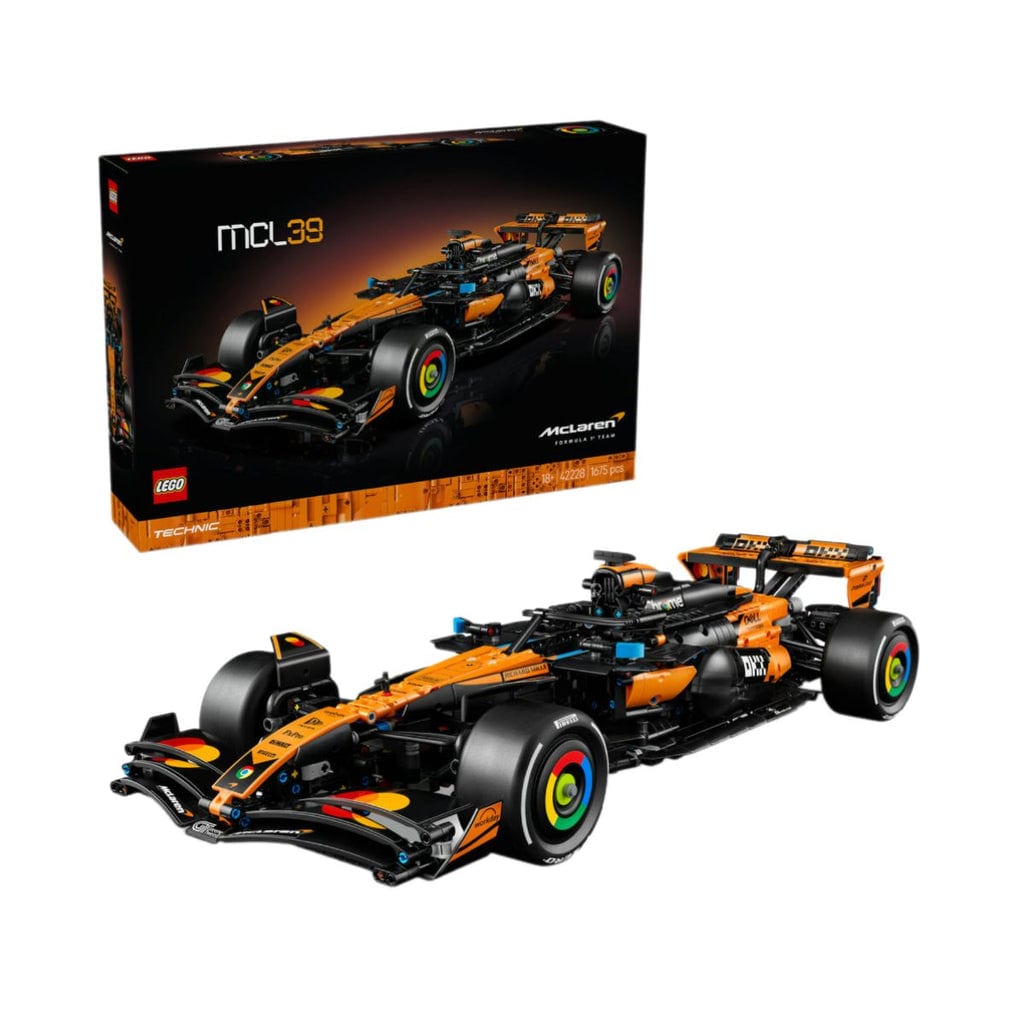 樂高與益智玩具:  邁凱倫MCL39 F1賽車拼裝玩具 LEGO TECHNIC 42228 