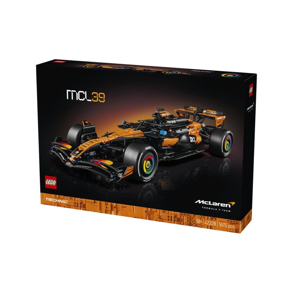 樂高與益智玩具:  邁凱倫MCL39 F1賽車拼裝玩具 LEGO TECHNIC 42228 