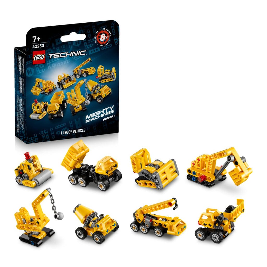 樂高與益智玩具:  建築機械拼裝玩具 LEGO TECHNIC 42233 