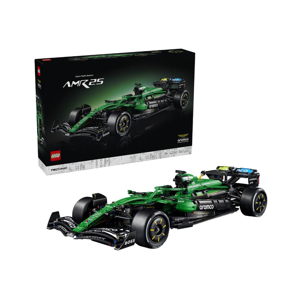  阿斯頓·馬丁阿拉姆科AMR25 F1拼裝玩具 LEGO TECHNIC 42240 (1547個細節) 