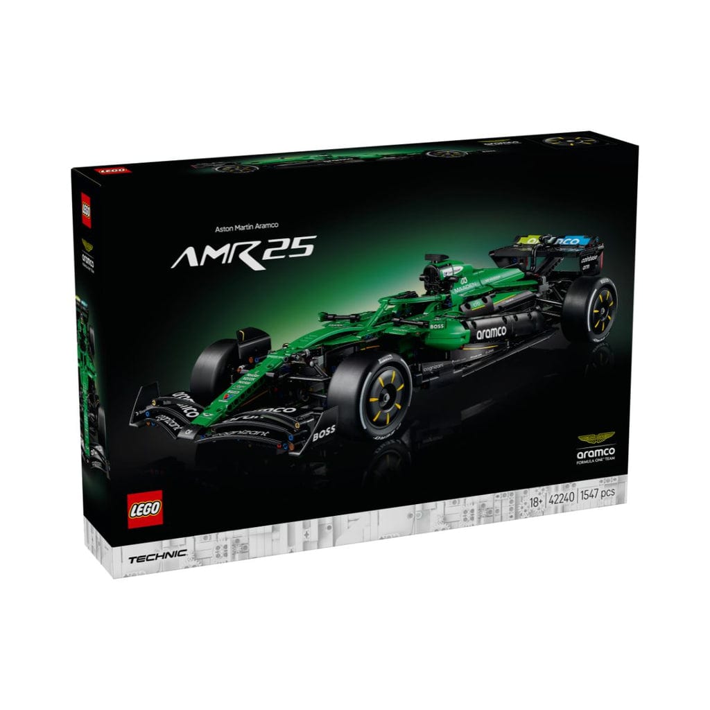  阿斯頓·馬丁阿拉姆科AMR25 F1拼裝玩具 LEGO TECHNIC 42240 (1547個細節) 