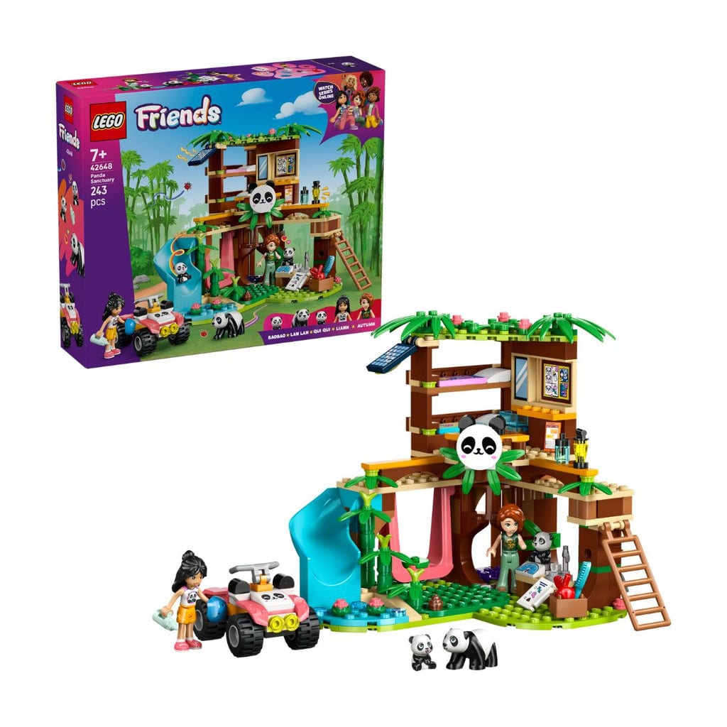 樂高與益智玩具:  熊貓保護中心 LEGO FRIENDS 42648 (243個零件) 