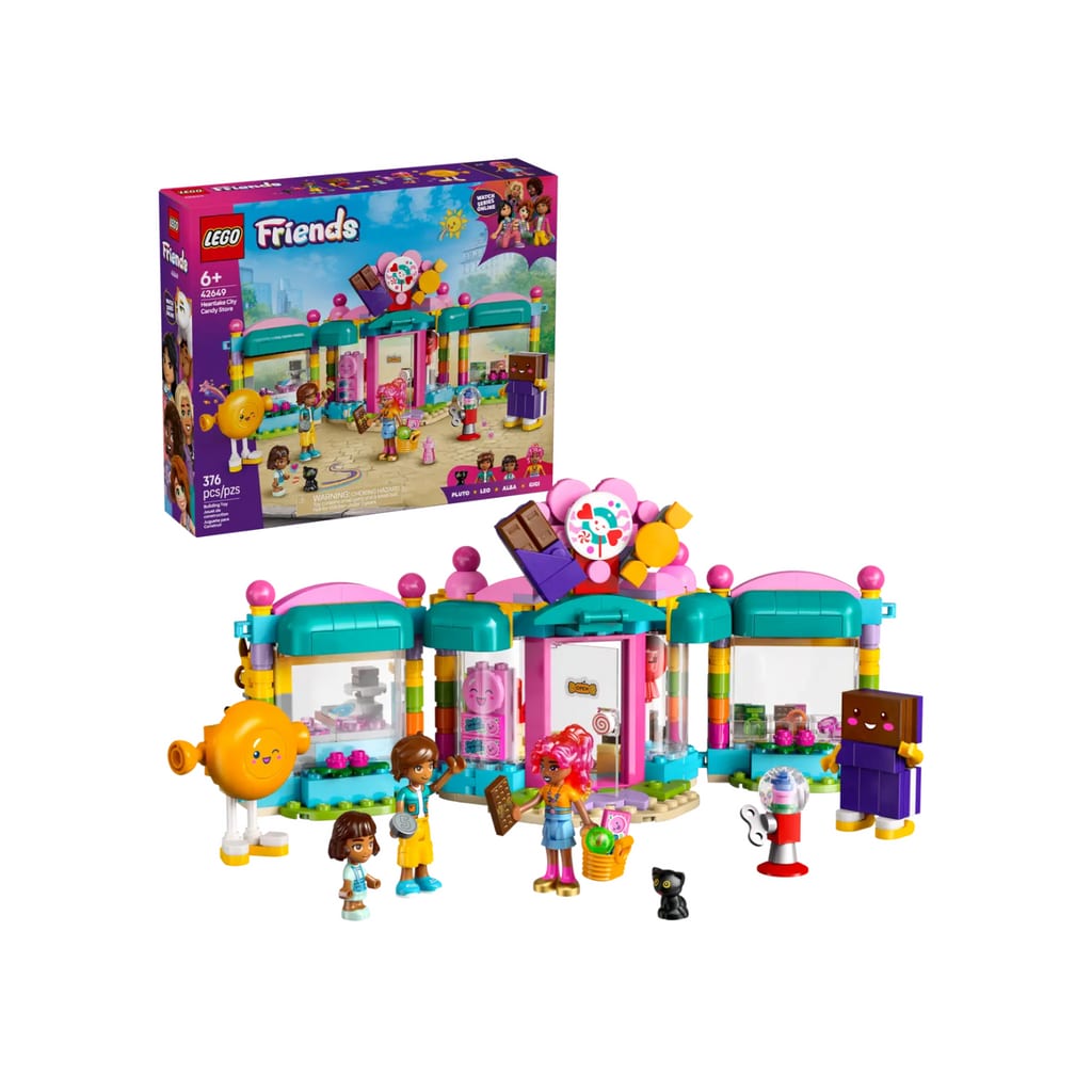  Đồ Chơi Lắp Ráp Cửa Hàng Kẹo Ngọt Thành Phố Heartlake LEGO FRIENDS 42649 (376 chi tiết) 