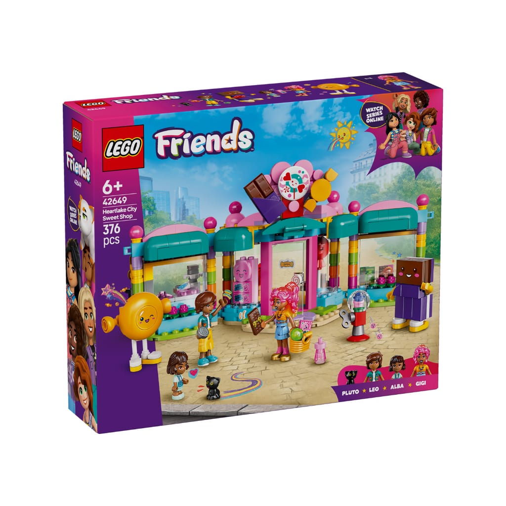 Đồ Chơi Lắp Ráp Cửa Hàng Kẹo Ngọt Thành Phố Heartlake LEGO FRIENDS 42649 (376 chi tiết) 