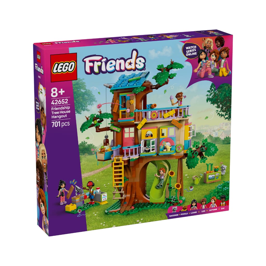 樂高與益智玩具:  神奇樹屋拼裝玩具 LEGO FRIENDS 42652 (701 件) 