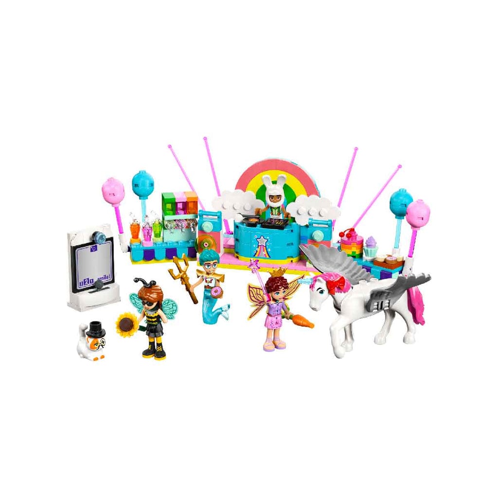  Đồ Chơi Lắp Ráp Tiệc Hóa Trang Chủ Đề Kỳ Lân Và Tiên LEGO FRIENDS 42661 (261 chi tiết) 
