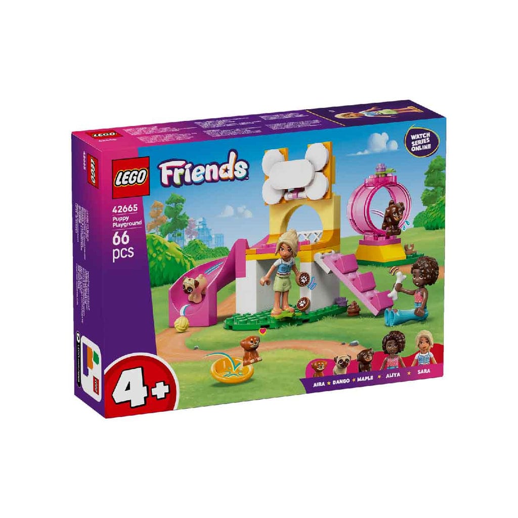 樂高與益智玩具:  小狗遊樂場 LEGO FRIENDS 42665 (66個零件) 