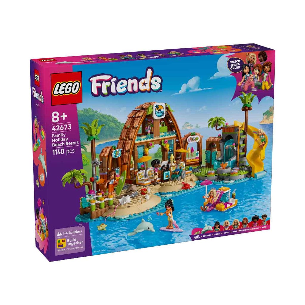 樂高與益智玩具:  海灘假期 LEGO FRIENDS 42673 