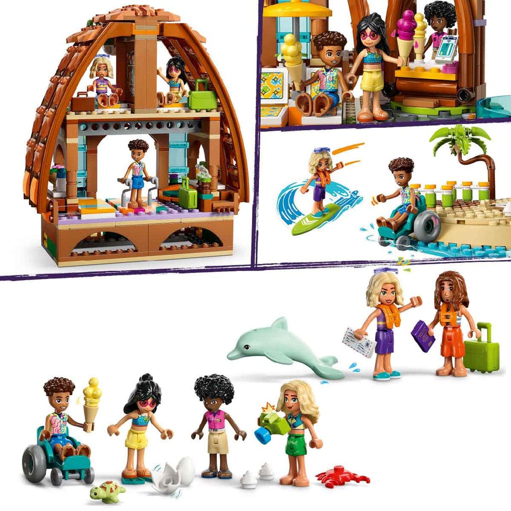  Đồ Chơi Lắp Ráp Kỳ Nghỉ Bên Bãi Biển LEGO FRIENDS 42673 