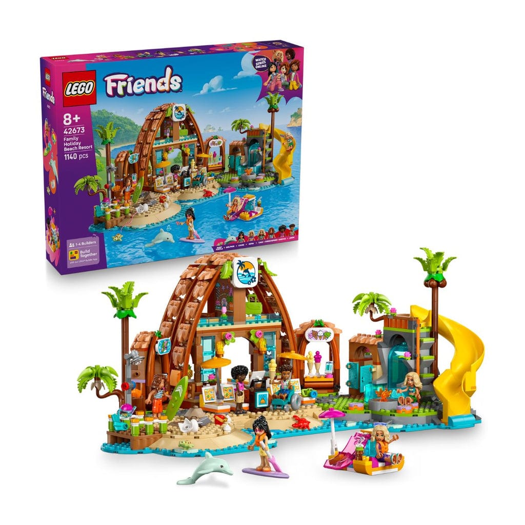樂高與益智玩具:  海灘假期 LEGO FRIENDS 42673 