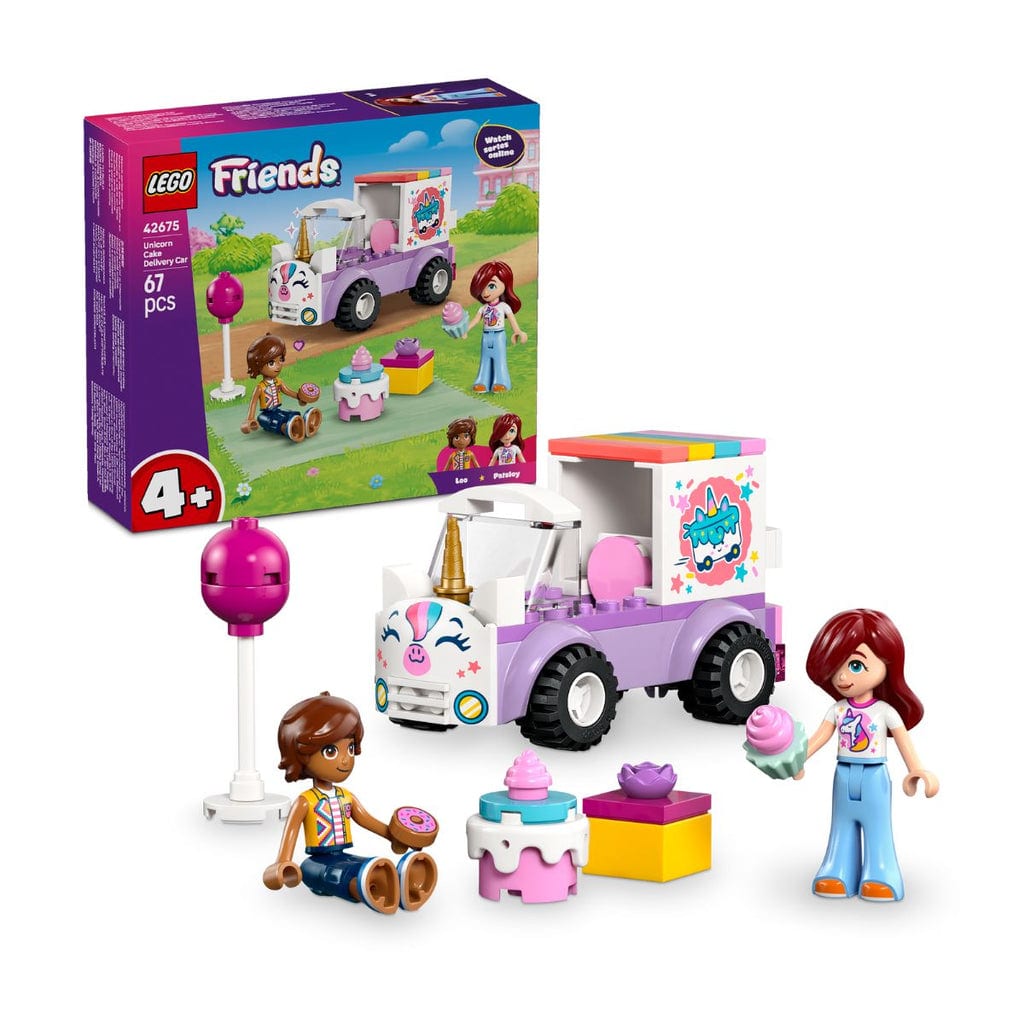 樂高與益智玩具:  獨角獸送貨車 LEGO FRIENDS 42675 (67 件) 
