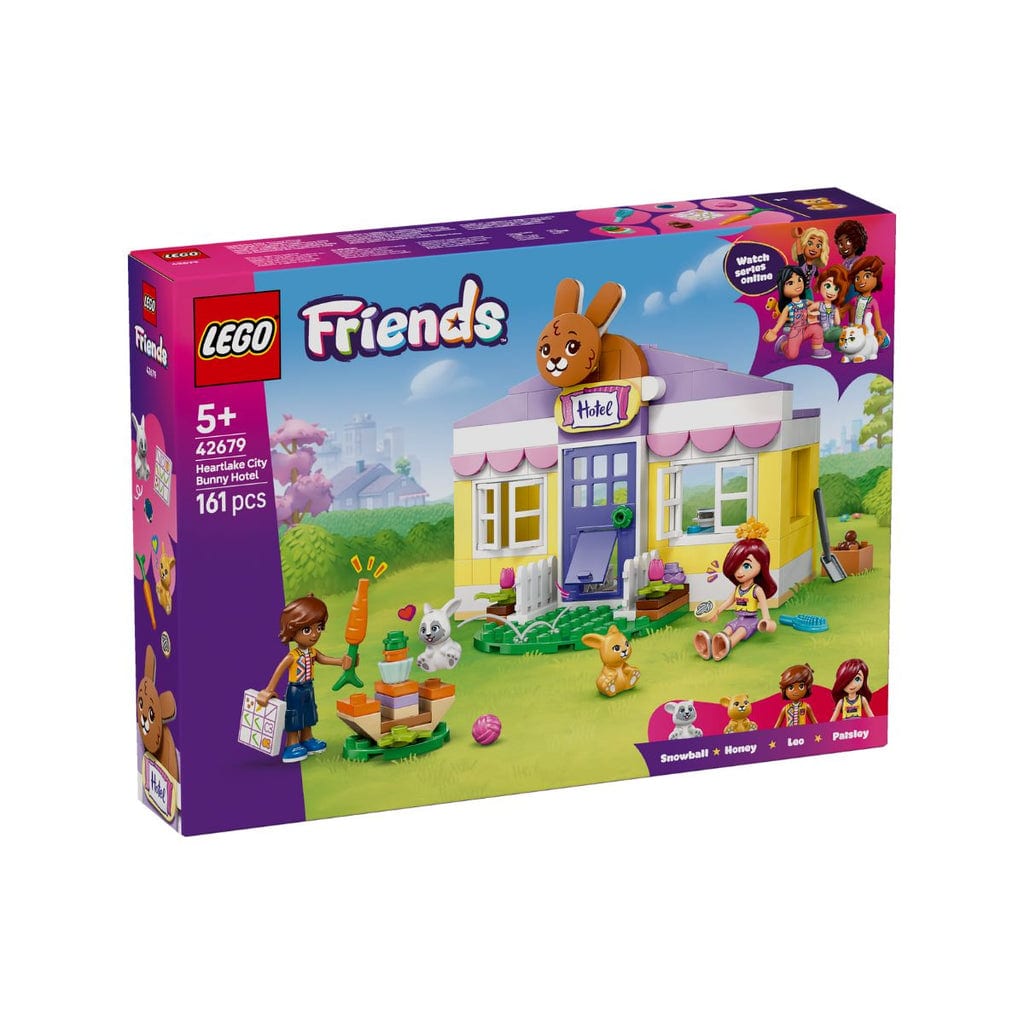  Đồ Chơi Lắp Ráp Khách Sạn Thỏ Tại Heartlake City LEGO FRIENDS 42679 