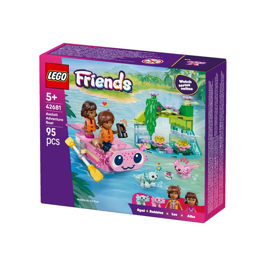  Đồ Chơi Lắp Ráp Thuyền Phiêu Lưu Axolotl LEGO FRIENDS 42681 (95 chi tiết) 