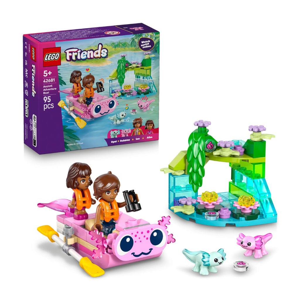 樂高與益智玩具:  冒險船與水獺 LEGO FRIENDS 42681 (95 件) 