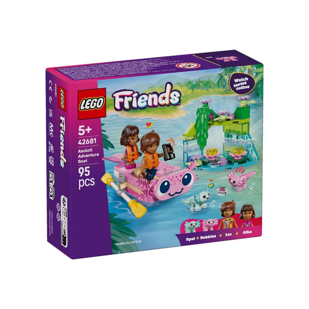 樂高與益智玩具:  冒險船與水獺 LEGO FRIENDS 42681 (95 件) 