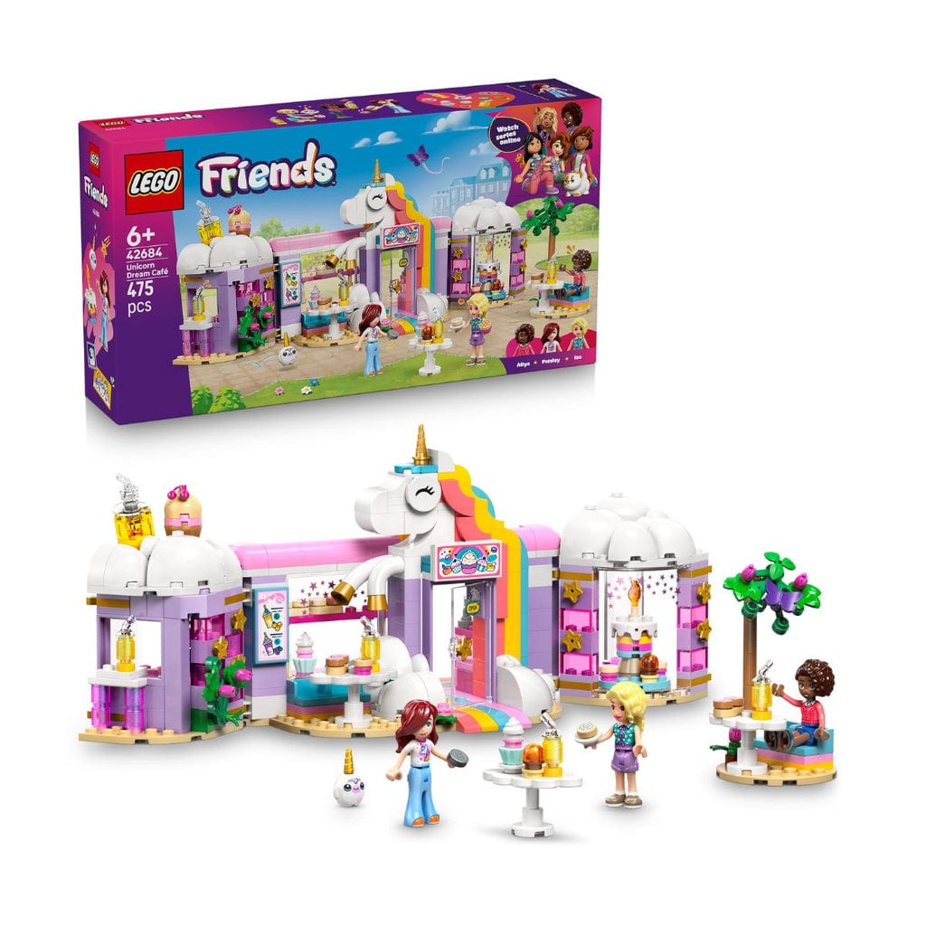 樂高與益智玩具:  夢幻獨角獸咖啡館 LEGO FRIENDS 42684 (475 件) 