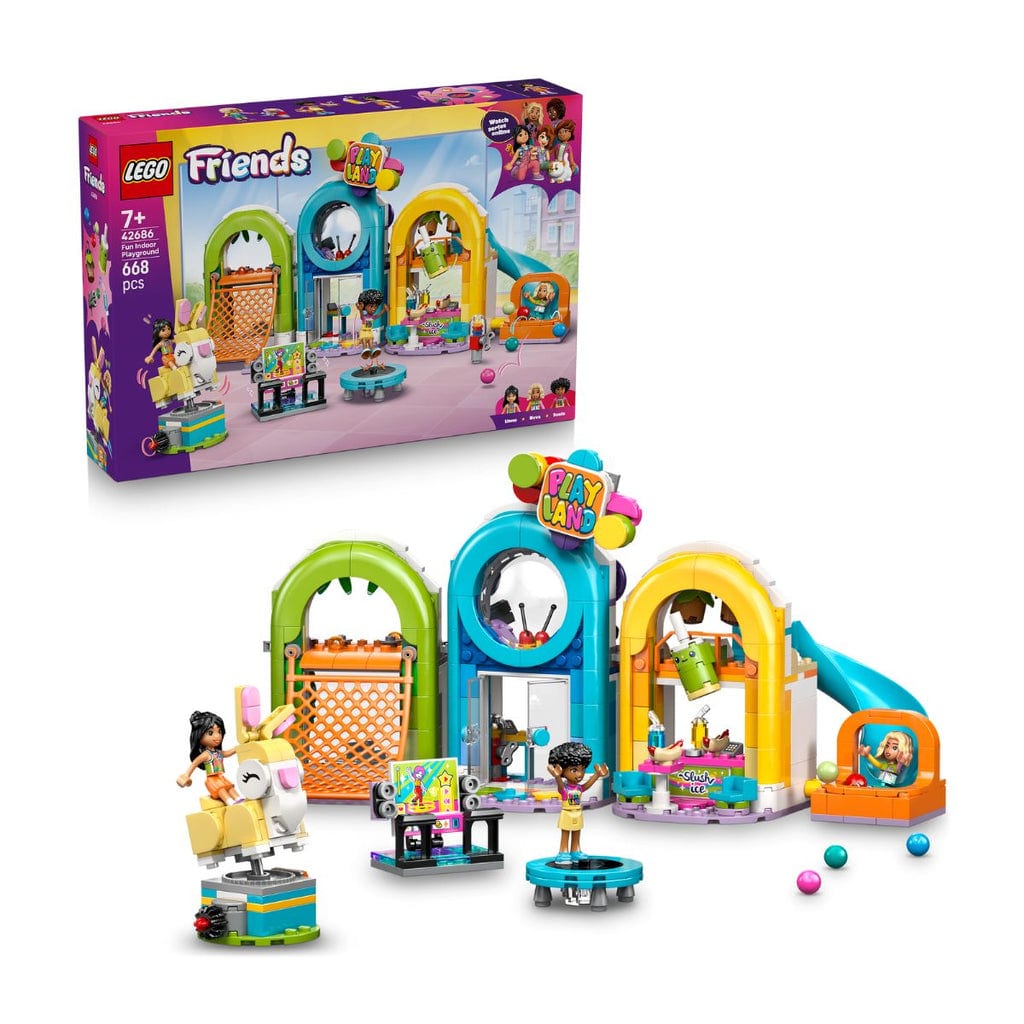 樂高與益智玩具:  室內遊樂場 LEGO FRIENDS 42686 (668 件) 