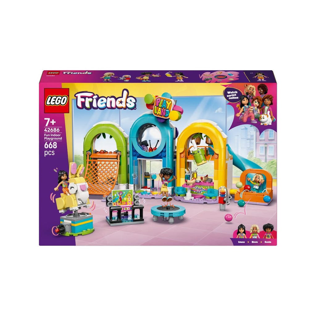 樂高與益智玩具:  室內遊樂場 LEGO FRIENDS 42686 (668 件) 