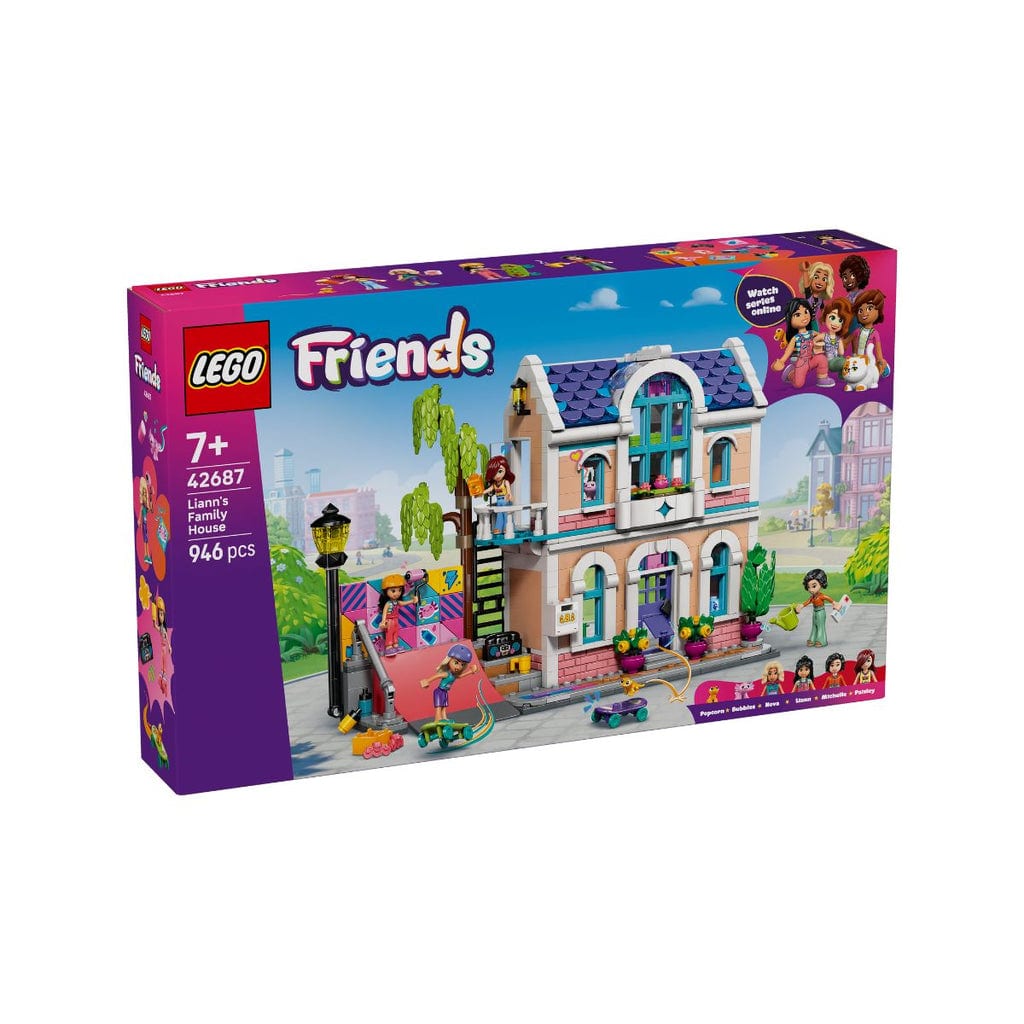  Đồ Chơi Lắp Ráp Ngôi Nhà Của Gia Đình Liann LEGO FRIENDS 42687 (946 chi tiết) 