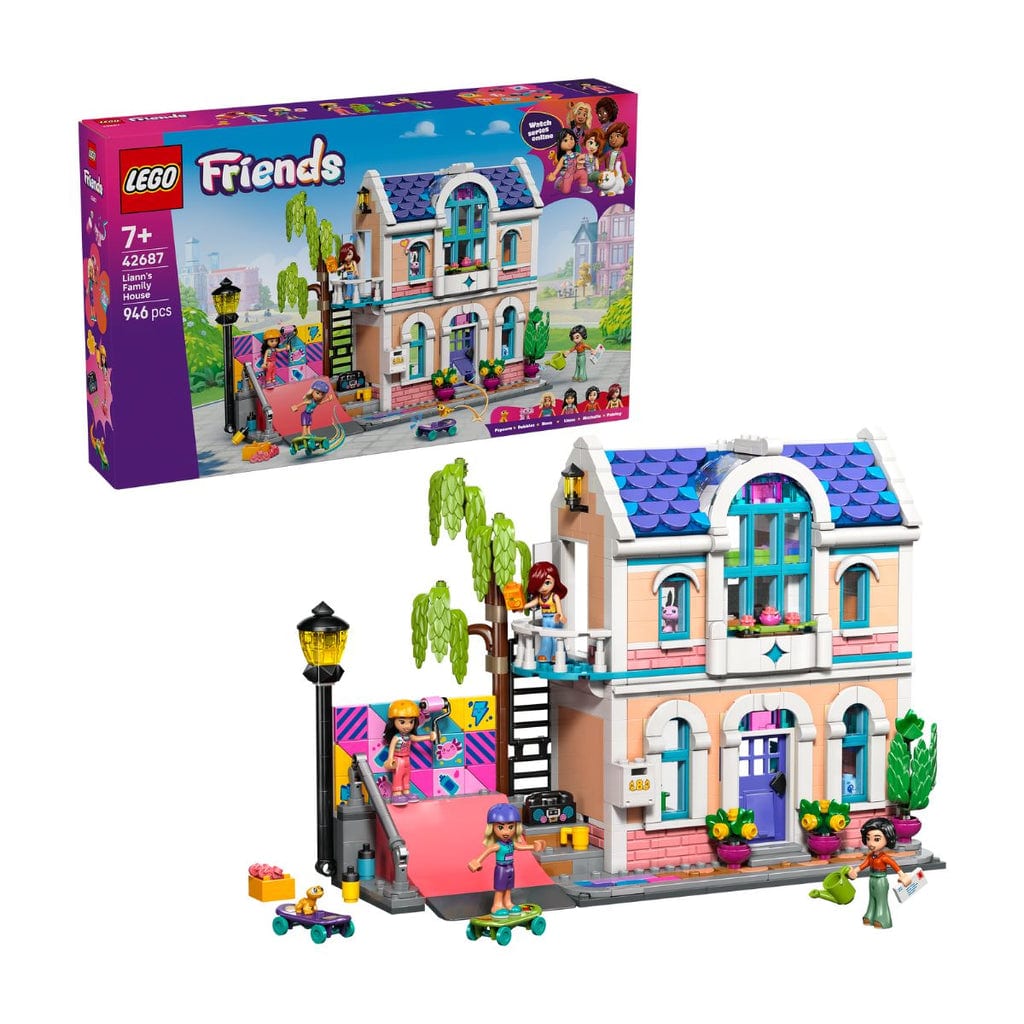 樂高與益智玩具:  利安家庭的房子 LEGO FRIENDS 42687 (946 件) 