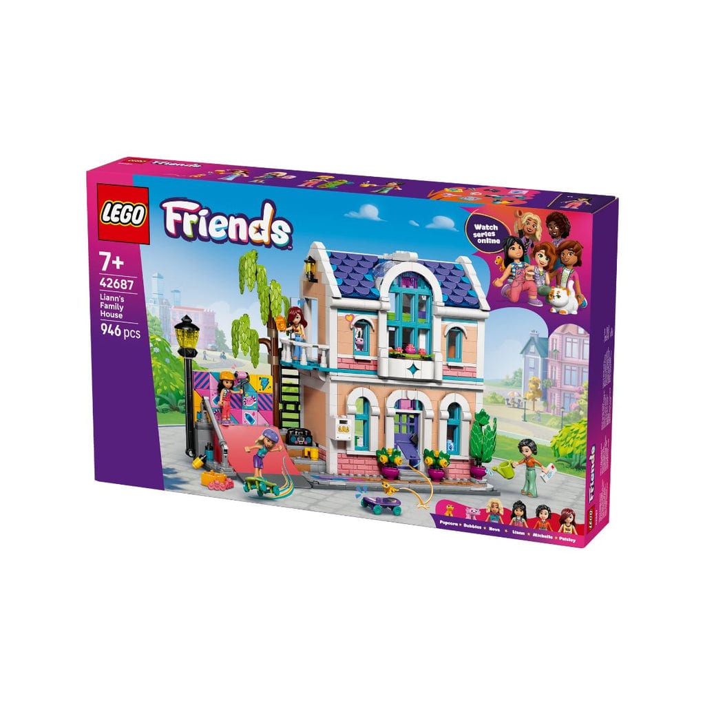 樂高與益智玩具:  利安家庭的房子 LEGO FRIENDS 42687 (946 件) 