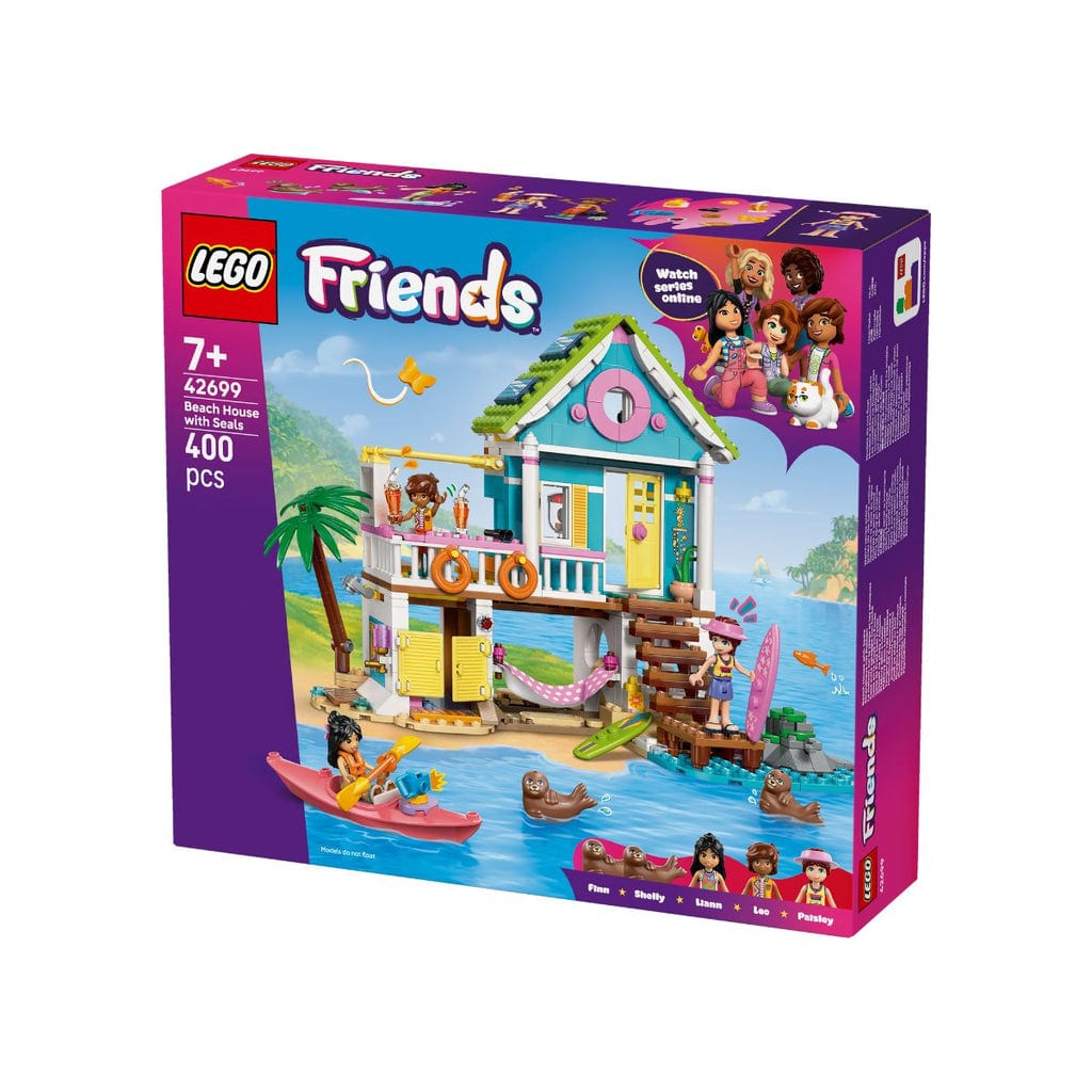  Đồ Chơi Lắp Ráp Ngôi Nhà Ven Biển & Những Chú Hải Cẩu LEGO FRIENDS 42699 