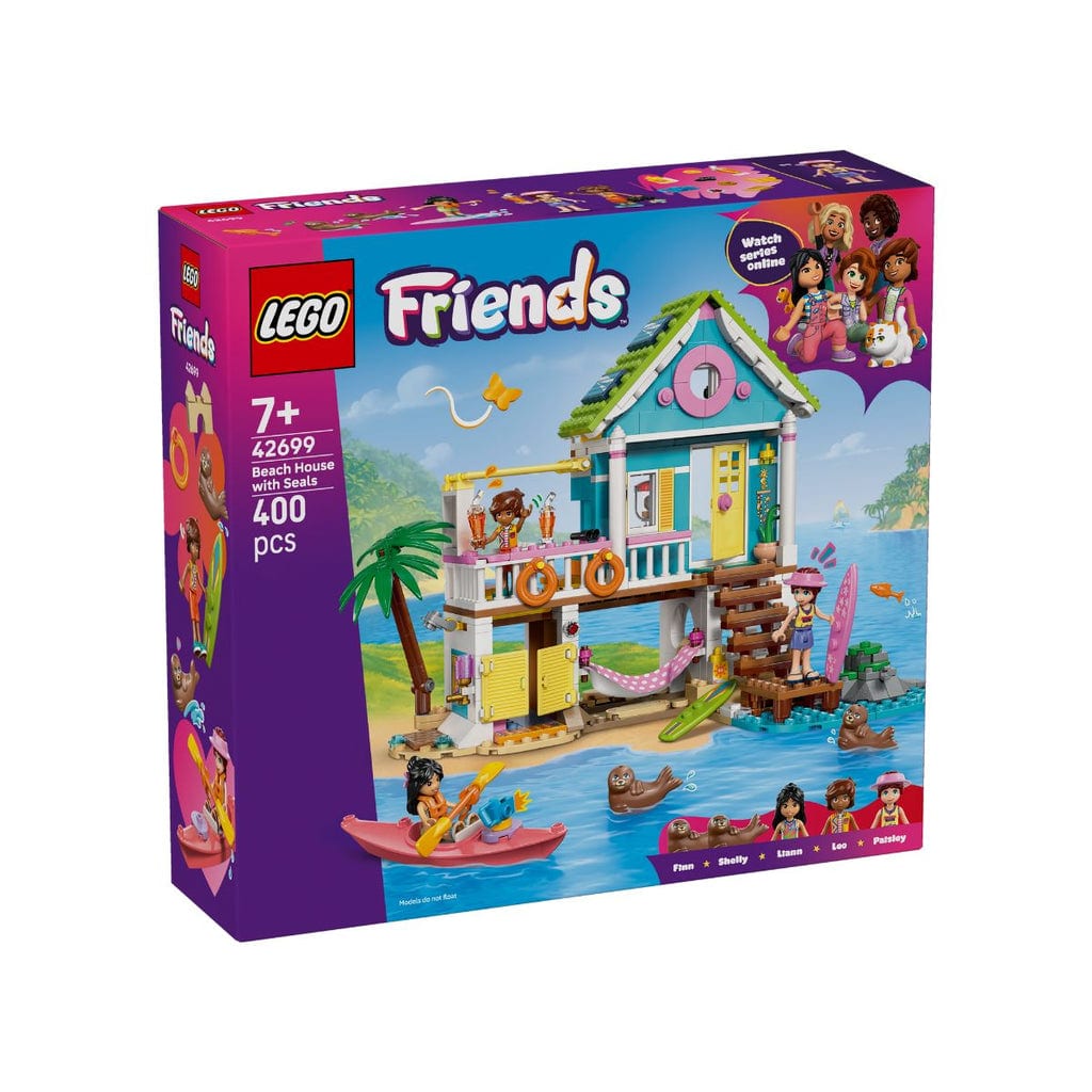  Đồ Chơi Lắp Ráp Ngôi Nhà Ven Biển & Những Chú Hải Cẩu LEGO FRIENDS 42699 