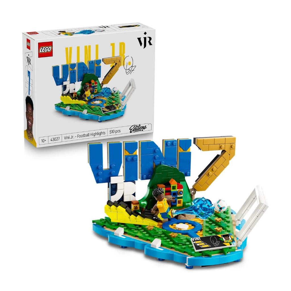 樂高與益智玩具:  維尼·朱尼爾草坪標誌拼裝玩具 LEGO EDITIONS SPORTS 43027 