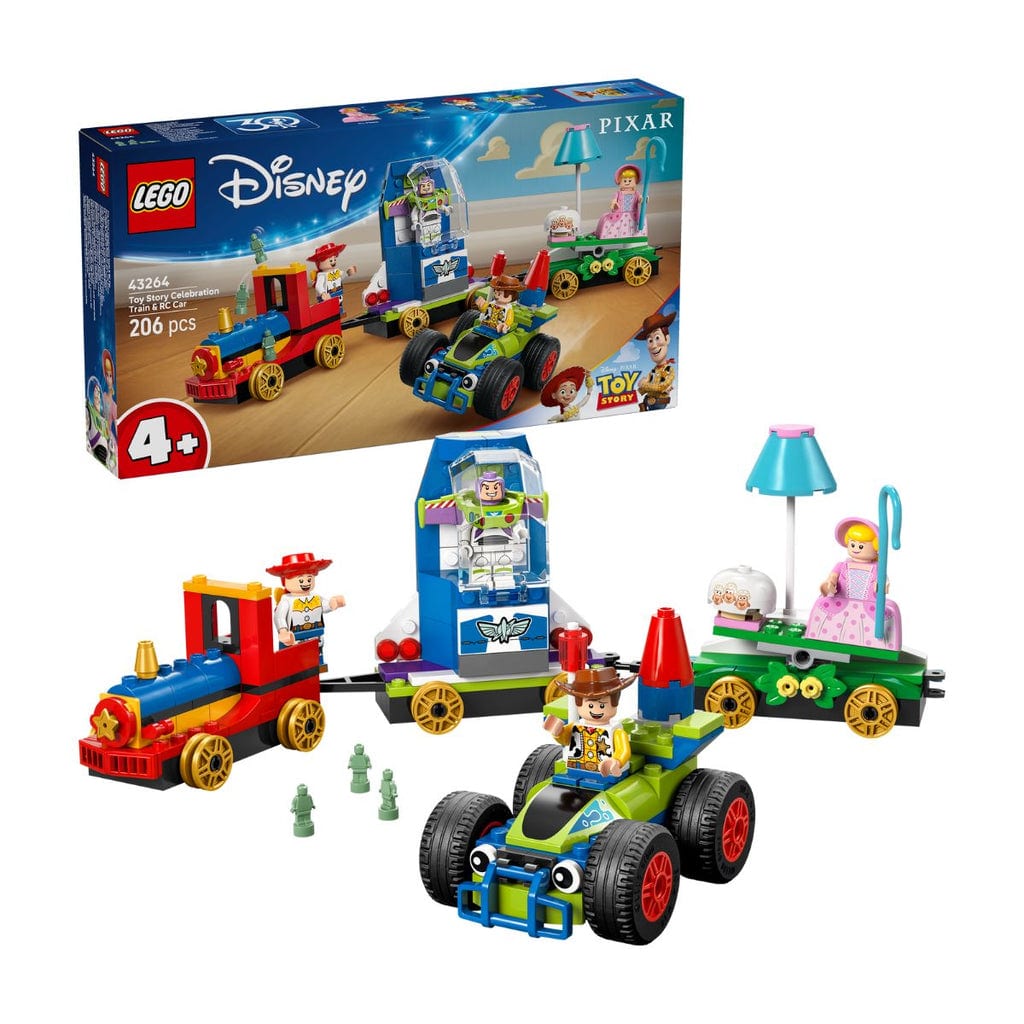 樂高與益智玩具:  玩具總動員動畫火車 LEGO DISNEY PRINCESS 43264 (206個零件) 