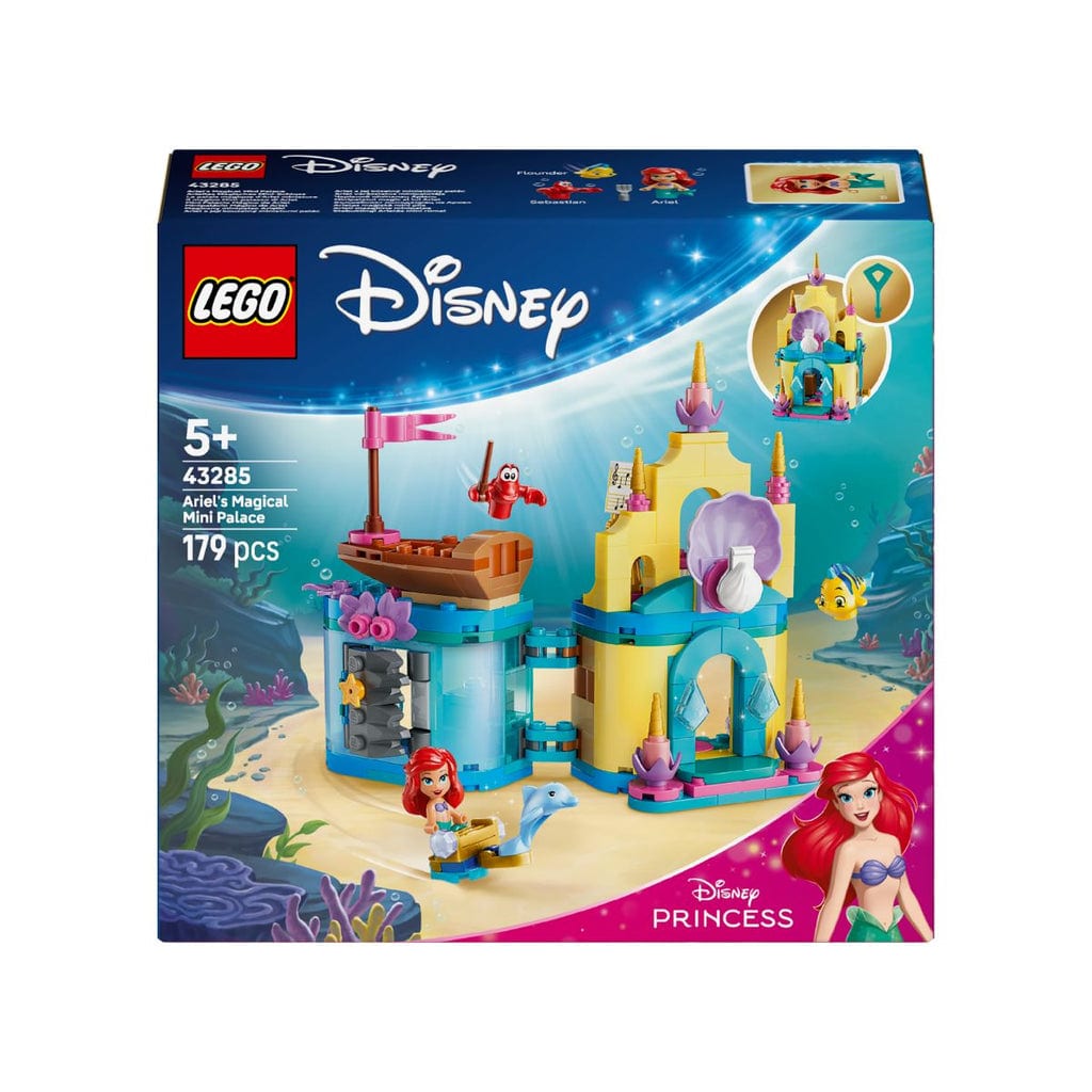 樂高與益智玩具:  美人魚愛麗兒的奇妙宮殿 LEGO DISNEY PRINCESS 43285 