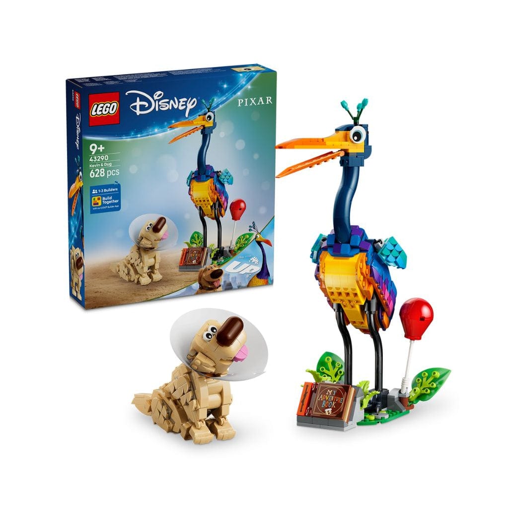 樂高與益智玩具:  凱文與達格拼裝玩具 LEGO DISNEY PRINCESS 43290 (628個零件) 