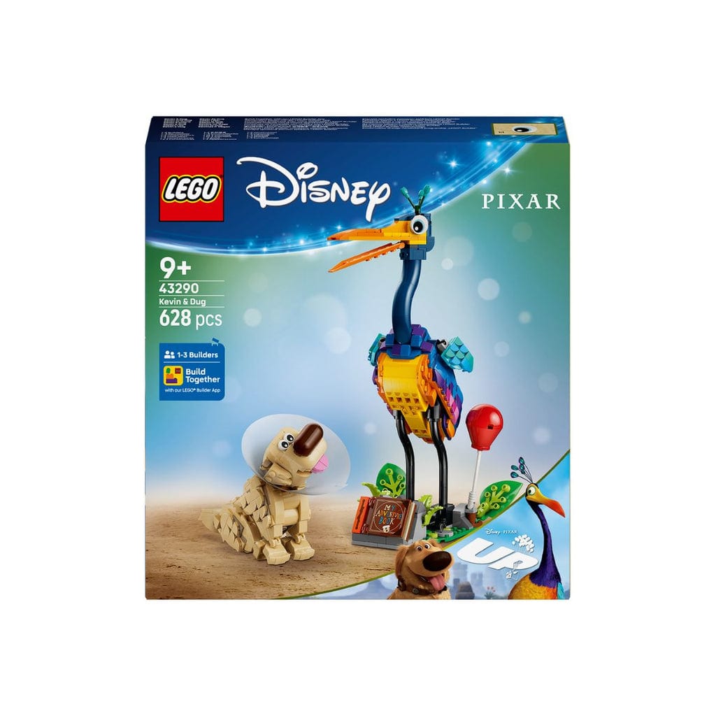 樂高與益智玩具:  凱文與達格拼裝玩具 LEGO DISNEY PRINCESS 43290 (628個零件) 