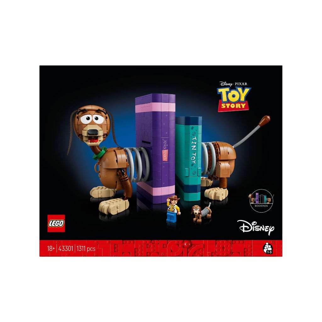 樂高與益智玩具:  玩具總動員的斯林基狗書擋拼裝玩具 LEGO DISNEY PRINCESS 43301 (1311個零件) 
