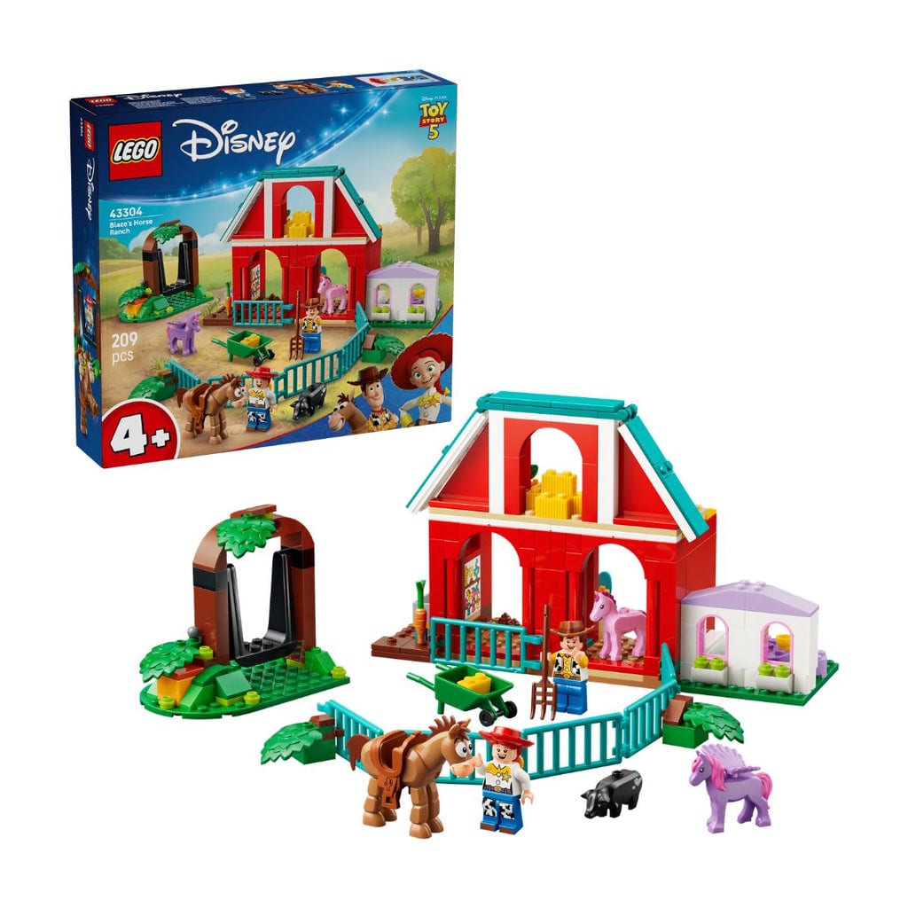 樂高與益智玩具:  玩具總動員2026拼裝玩具 LEGO DISNEY PRINCESS 43304 (209個零件) 