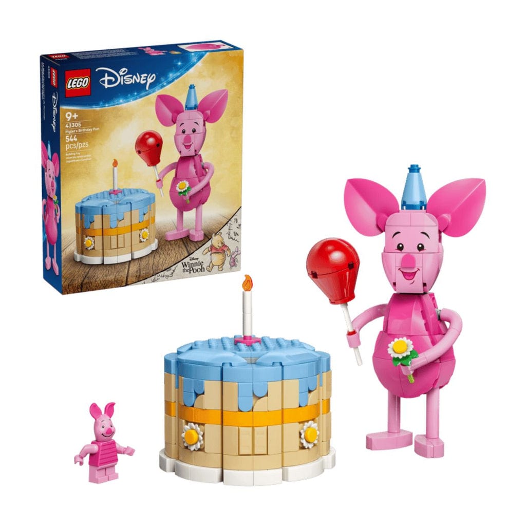 樂高與益智玩具:  小豬佩奇快樂生日拼裝玩具 LEGO DISNEY PRINCESS 43305 (544個零件) 