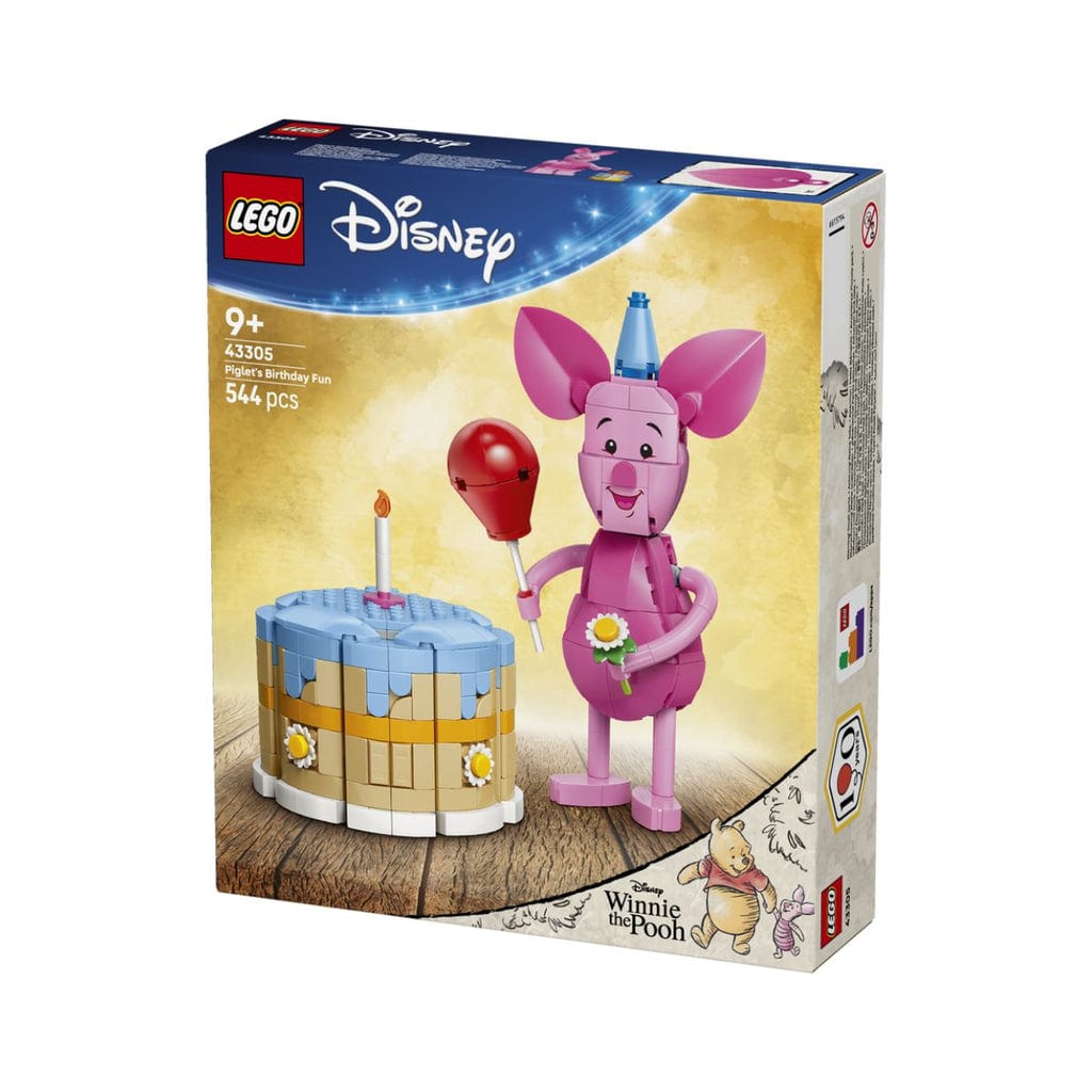 樂高與益智玩具:  小豬佩奇快樂生日拼裝玩具 LEGO DISNEY PRINCESS 43305 (544個零件) 