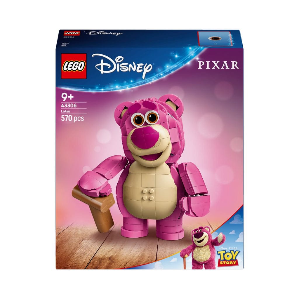 樂高與益智玩具:  草莓熊洛索拼裝玩具 LEGO DISNEY PRINCESS 43306 