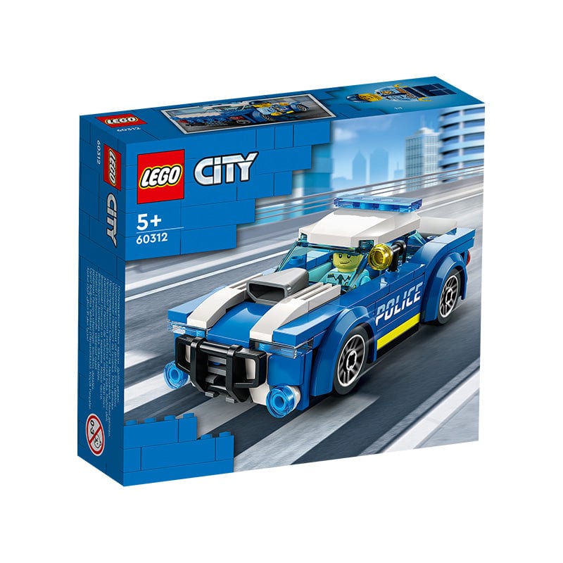 樂高與益智玩具:  警車拼裝玩具 LEGO CITY 60312 