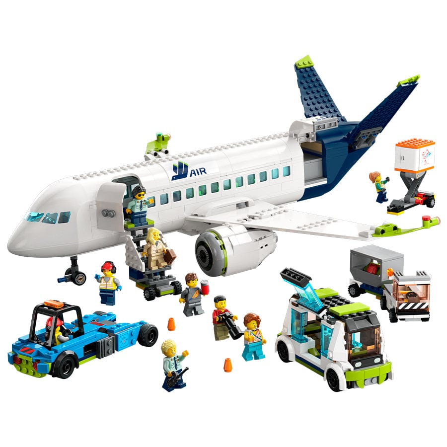 Đồ Chơi Lắp Ráp Máy bay chở hành khách LEGO CITY 60367 (913 chi tiết) 