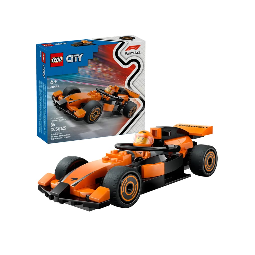 樂高與益智玩具:  樂高城市F1賽車60442 