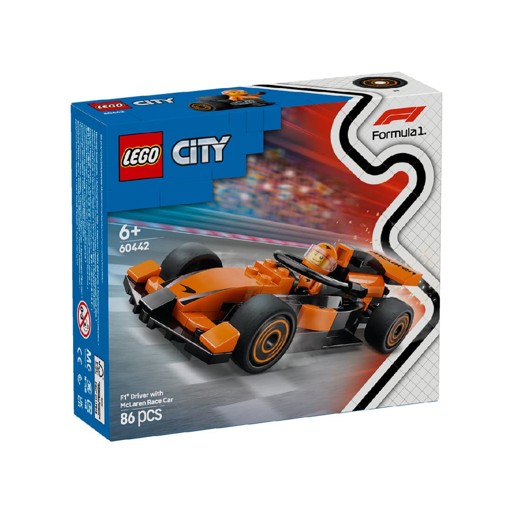 樂高與益智玩具:  樂高城市F1賽車60442 