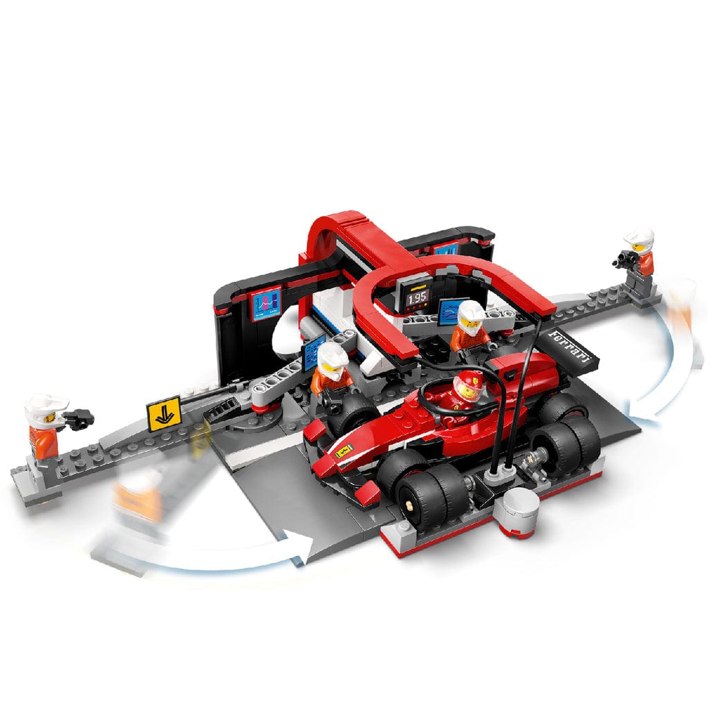  Đồ Chơi Lắp Ráp Trạm Bảo Dưỡng Xe F1 LEGO CITY 60443 