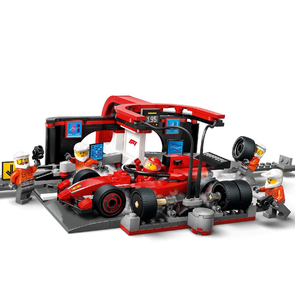  Đồ Chơi Lắp Ráp Trạm Bảo Dưỡng Xe F1 LEGO CITY 60443 