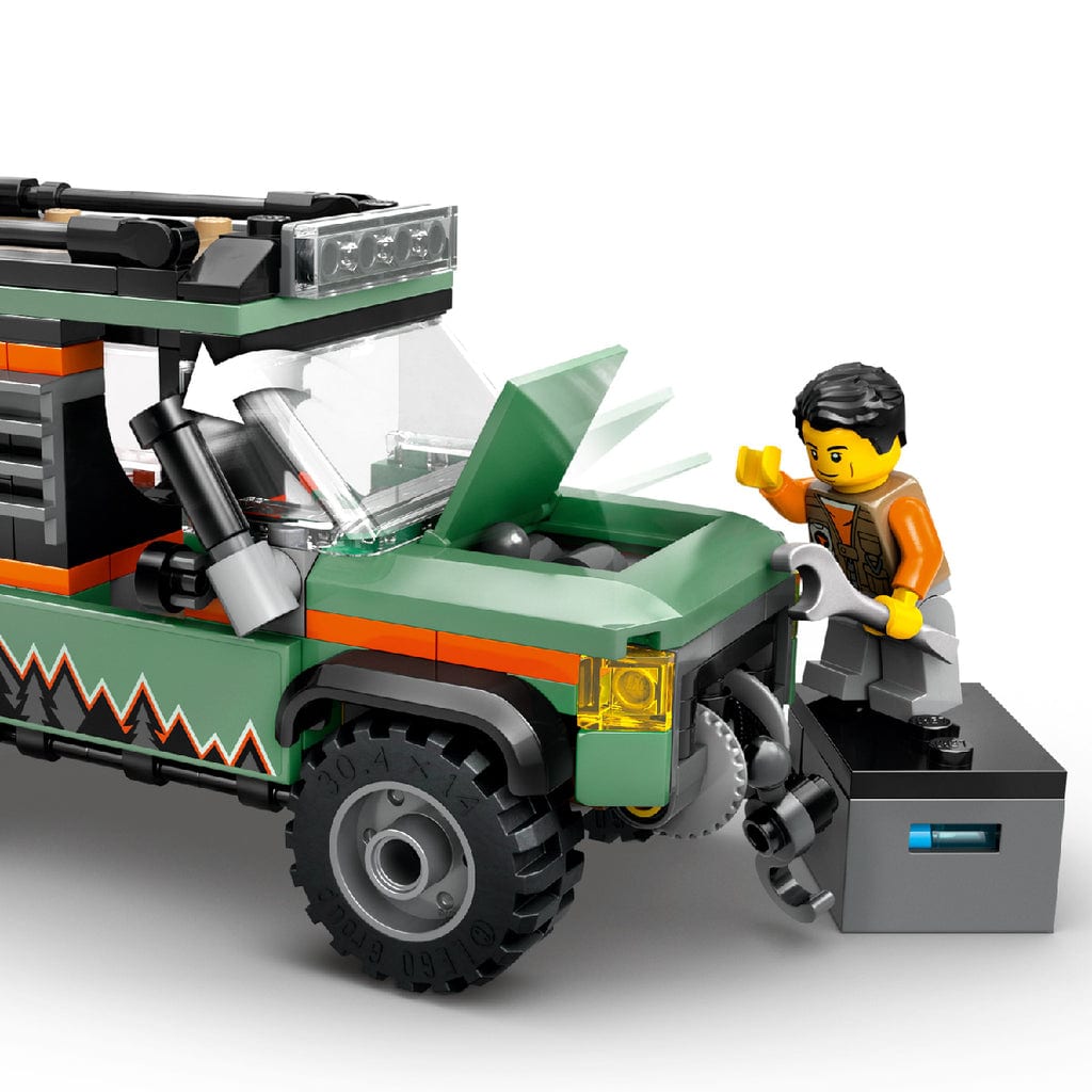  Đồ Chơi Xe Leo Núi Địa Hình 4X4 LEGO CITY 60447 