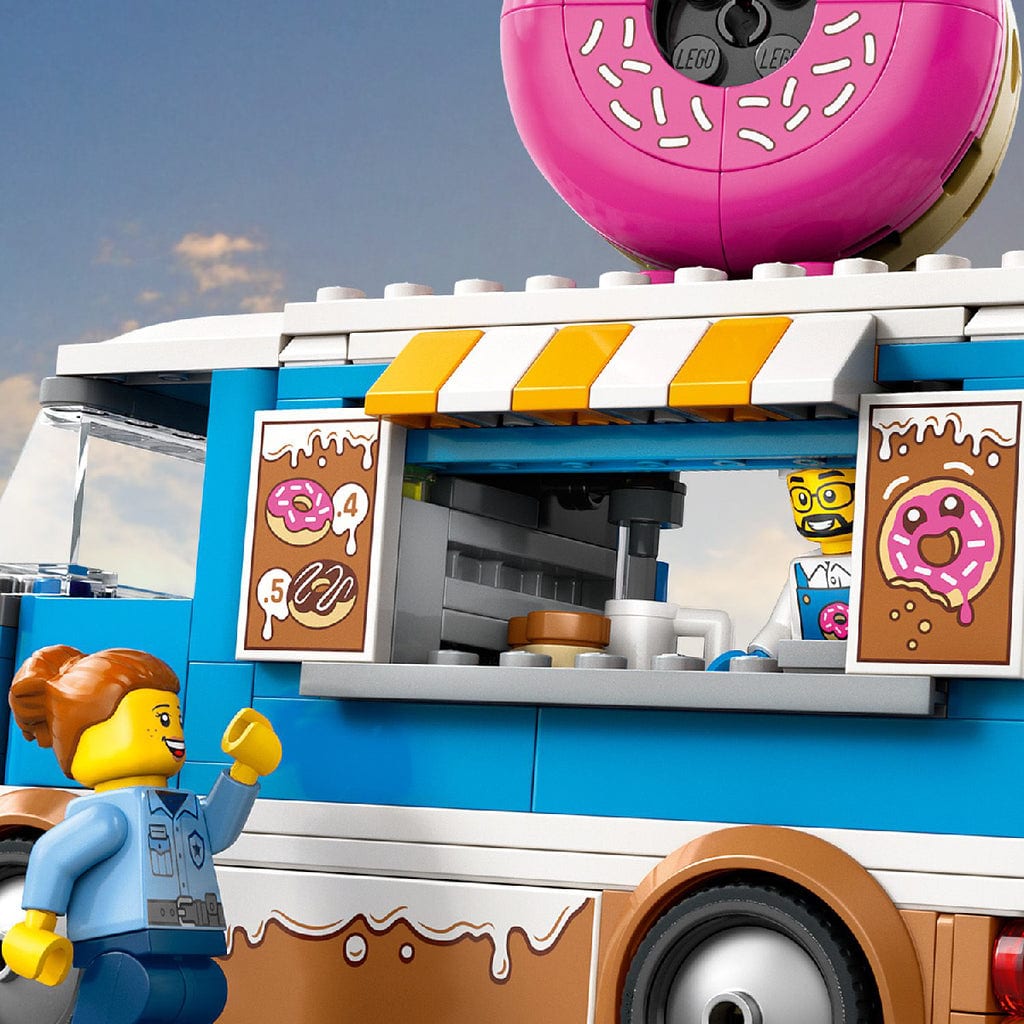  Đồ Chơi Lắp Ráp Xe Bánh Donut Di Động LEGO CITY 60452 