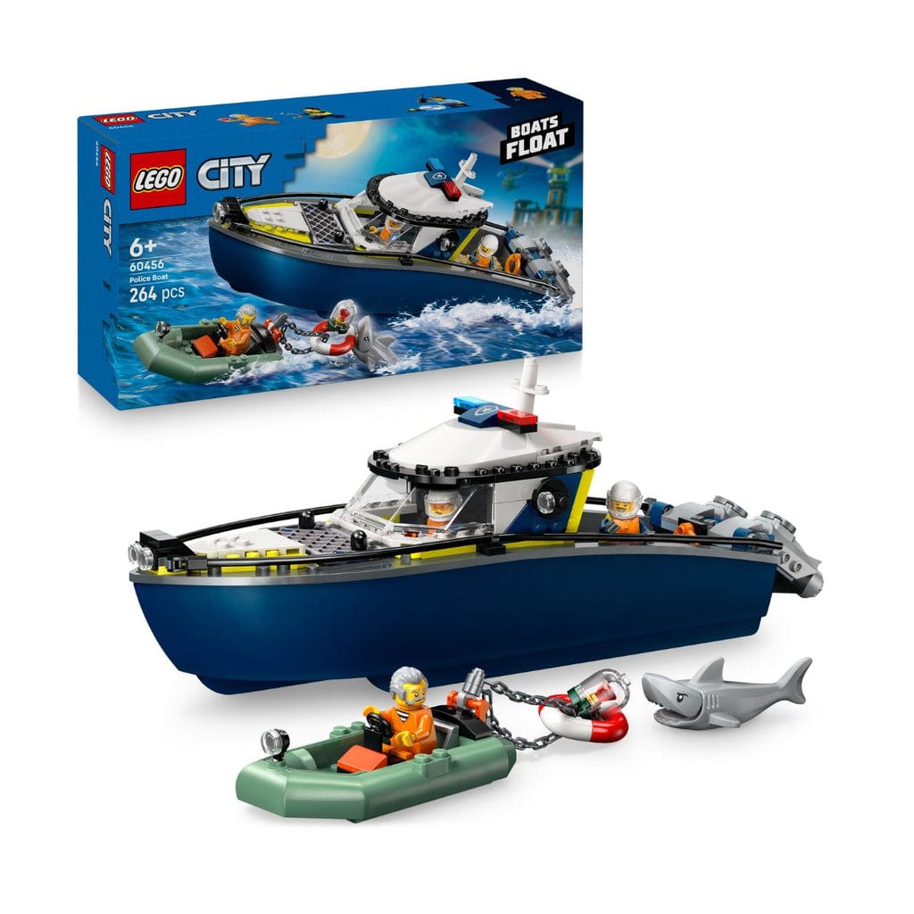 樂高與益智玩具:  警察追捕罪犯 LEGO CITY 60456 