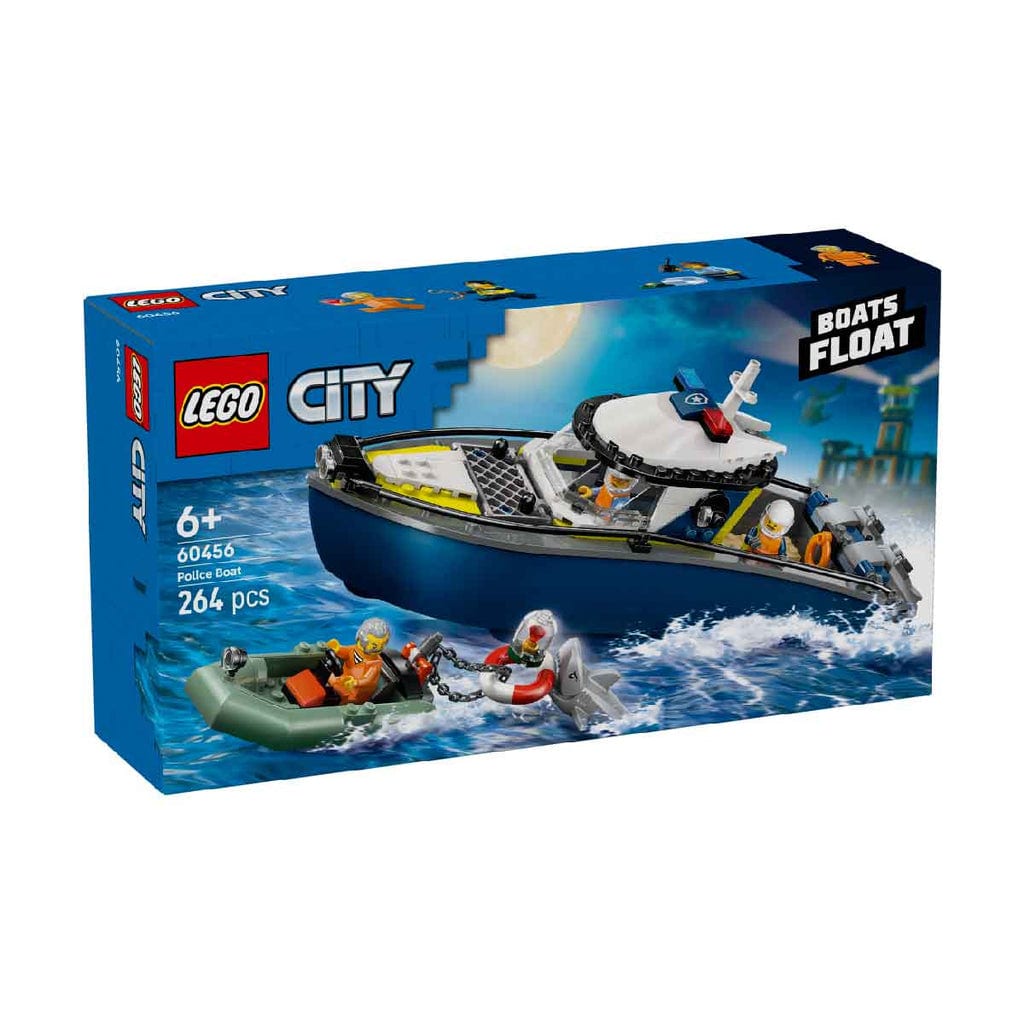 樂高與益智玩具:  警察追捕罪犯 LEGO CITY 60456 